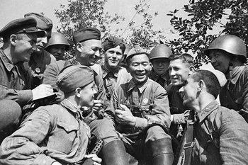 Дружба народов обеспечила Победу